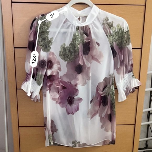 Ted Baker Short Sleeve Top - Picture 6 of 9